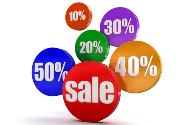discounts and sales