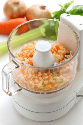 Having a food processor makes life in the kitchen easier than ever by significantly cutting down your prep time! The possibilities are endless on what you can mix!