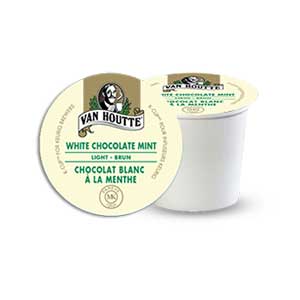 Van Houtte White Chocolate Mint Coffee K Cups Van Houtte White Chocolate Mint Coffee K Cups