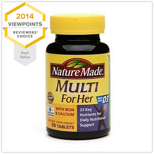 Top Multivitamins Nature Made Multi for Her