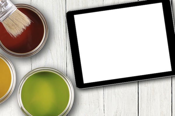 Paint iPad DIY